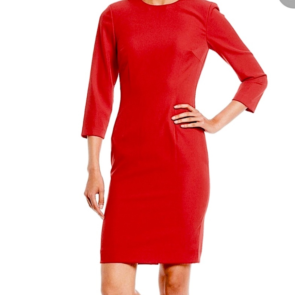 NEW W/ TAGS Size 2 Red Antonio Melani 3/4 sleeves